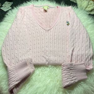 Pink Ralph Lauren Sweater